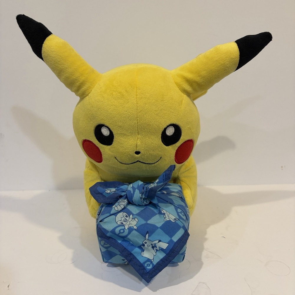 VTG Pikachu Japan 2008 Otsukimi Moon Viewing Plush G8 Hokkaido Toyako Summit